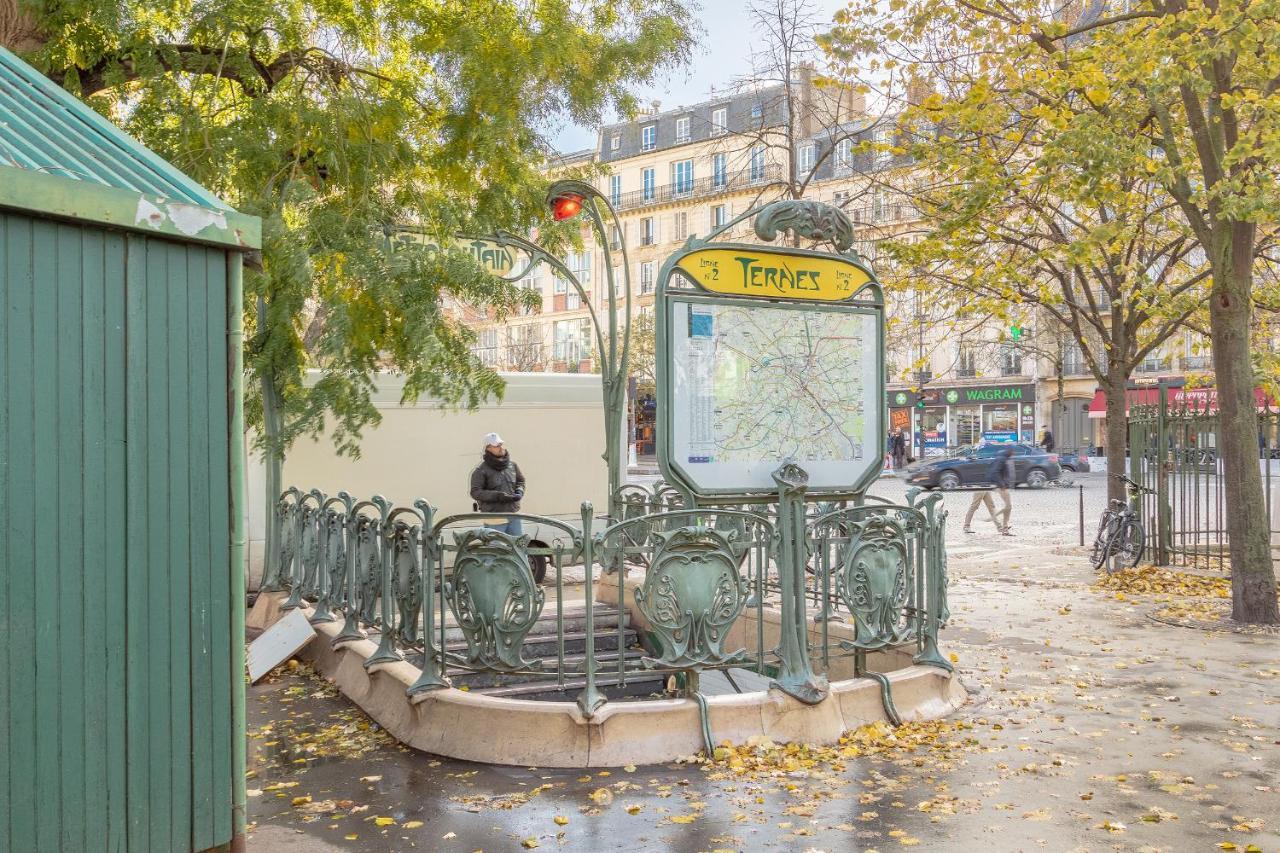 Ternes Cozy Studio Paris Eksteriør billede
